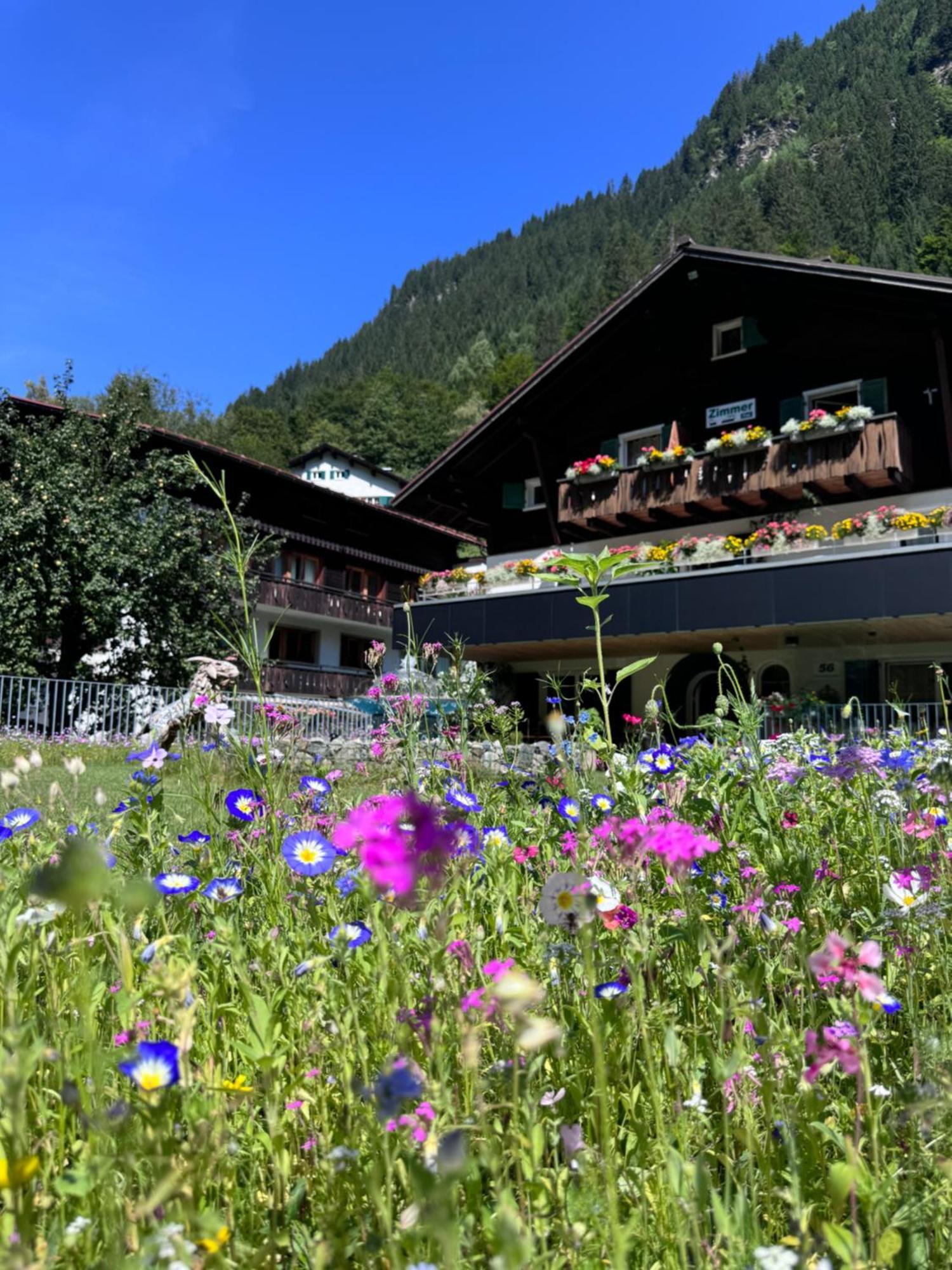 Bed and Breakfast Haus Am Rain Partenen Zewnętrze zdjęcie
