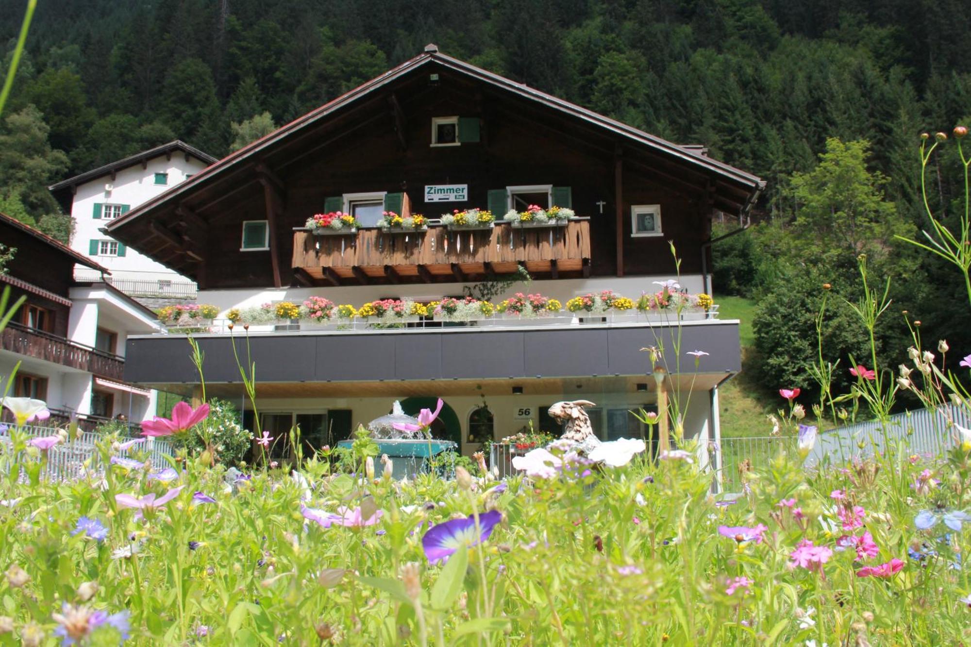 Bed and Breakfast Haus Am Rain Partenen Zewnętrze zdjęcie