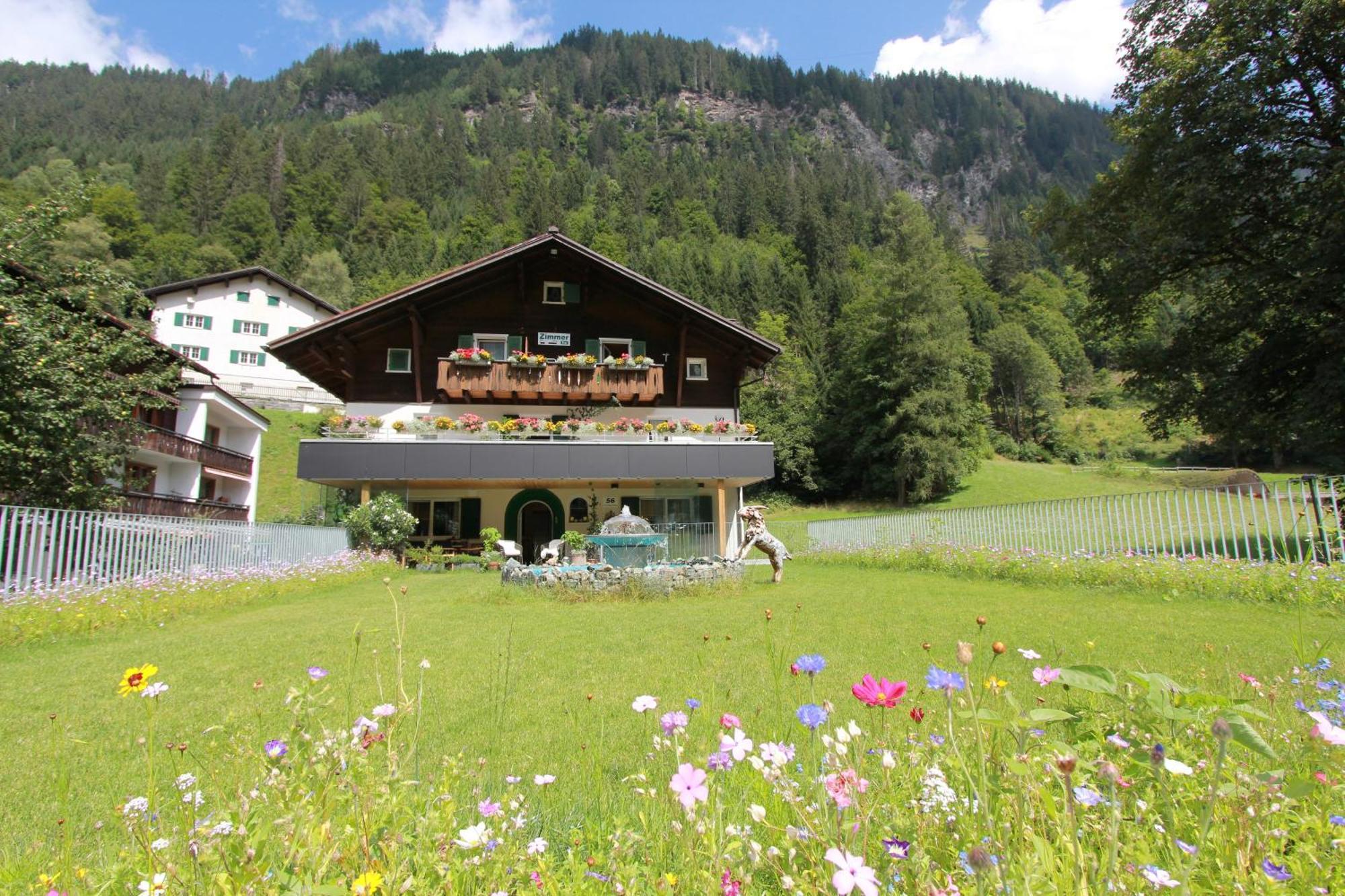 Bed and Breakfast Haus Am Rain Partenen Zewnętrze zdjęcie